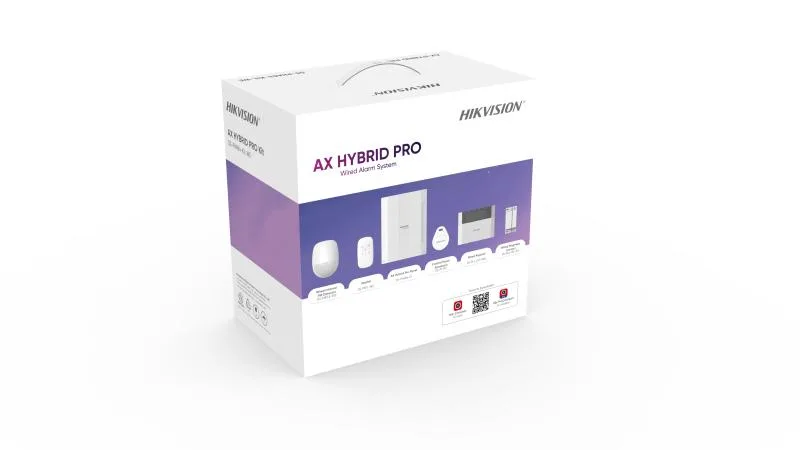 HIKVISION AX Hibrit Pro Kit Hırsız Alarm Seti DS-PHA64-KIT-WB(B)