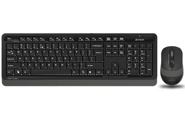 A4TECH FG1010 Kablosuz F Trk Siyah/Gri Klavye - Mouse Set