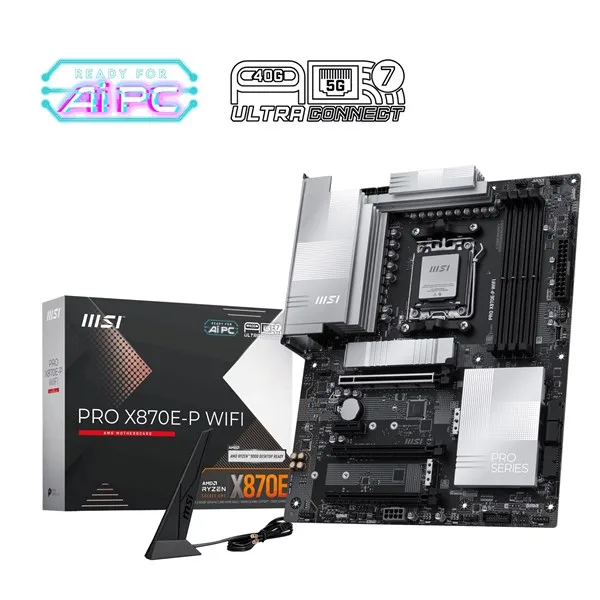 MSI PRO X870E-P WIFI7 DDR5 HDMI TYPE-C PCIE 5.0 AM5 ATX