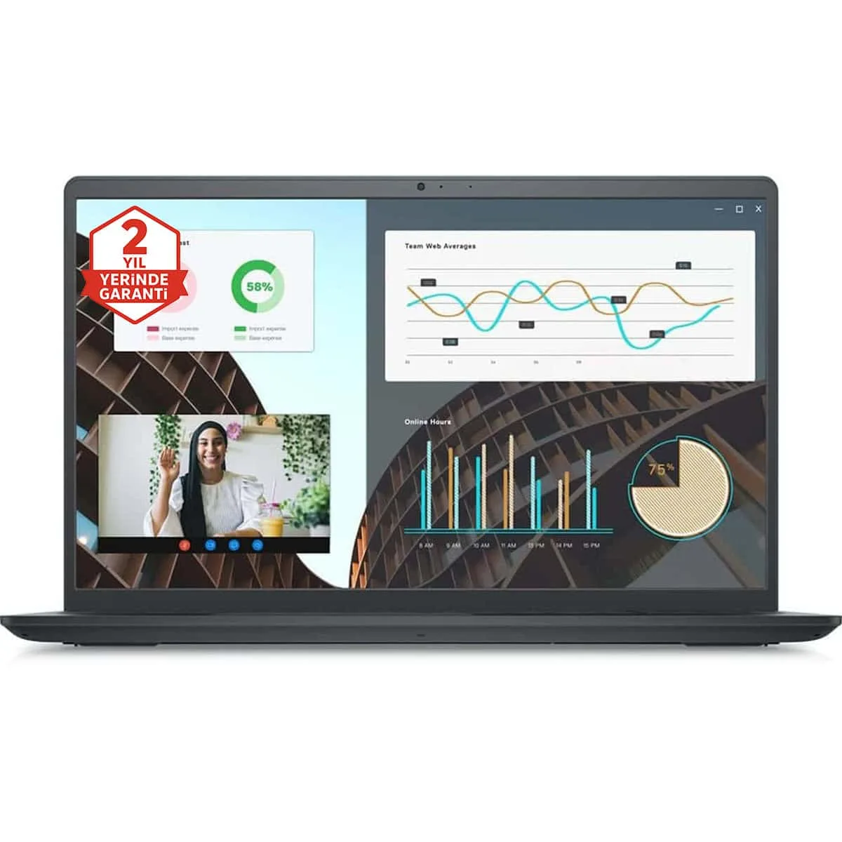 DELL 15.6" VOSTRO 3530 N3409PVNB3530U CORE i5 1334U 16GB DDR5 RAM- 512GB M2 NVME- O/B UHD FDOS (9975)