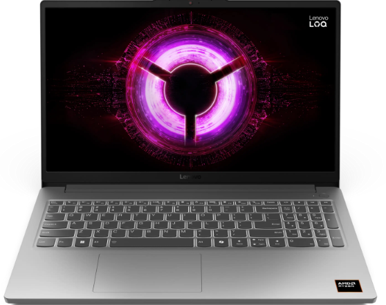 LENOVO 15.6" RYZEN 7 7735HS - 16GB DDR5 RAM - 512GB NVME - 6GB RTX4050 FDOS / LOQ 15ARP10E 83S0002YTR
