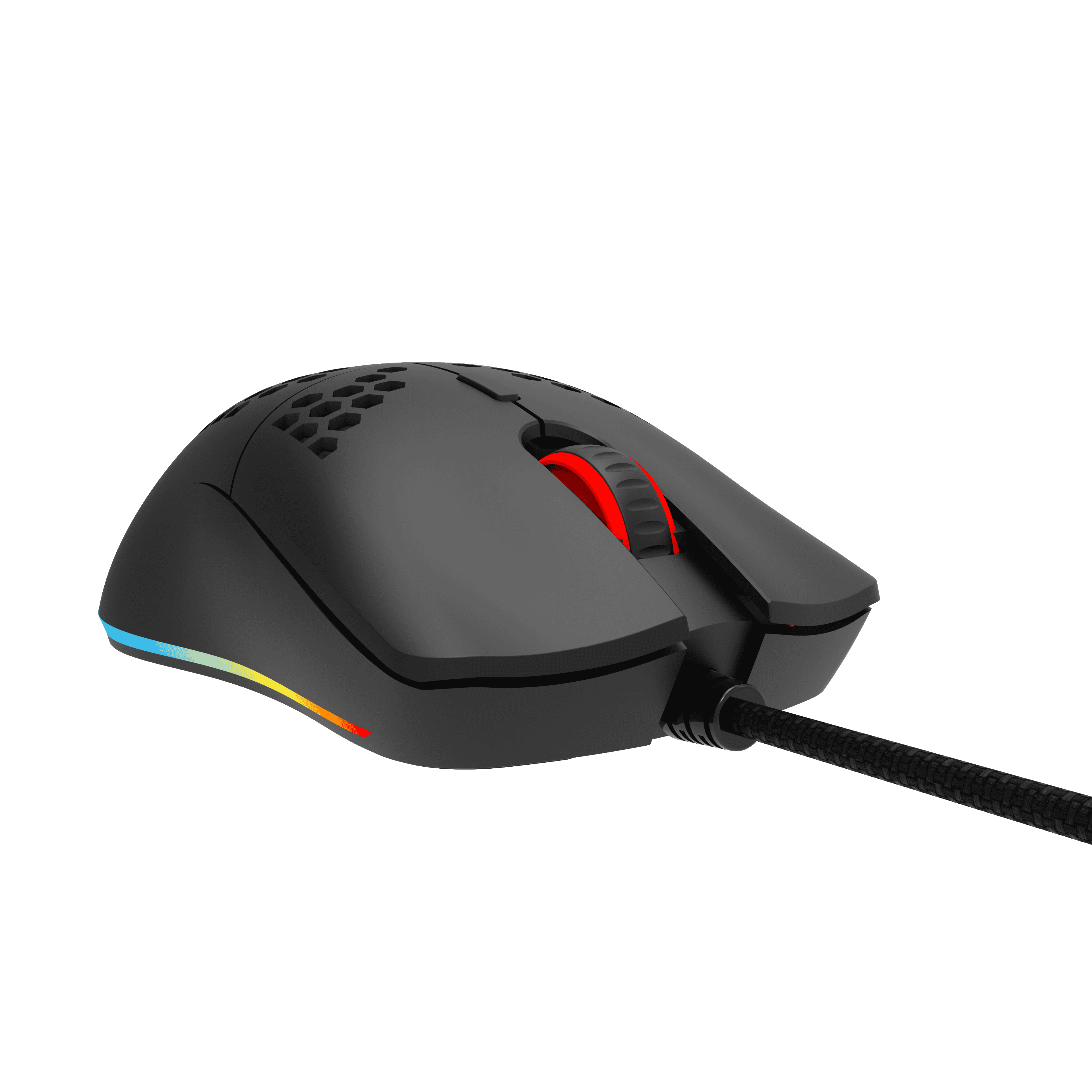 QUANTUM HONEYCOMB Kablolu USB RGB 12800dpi Gaming Mouse
