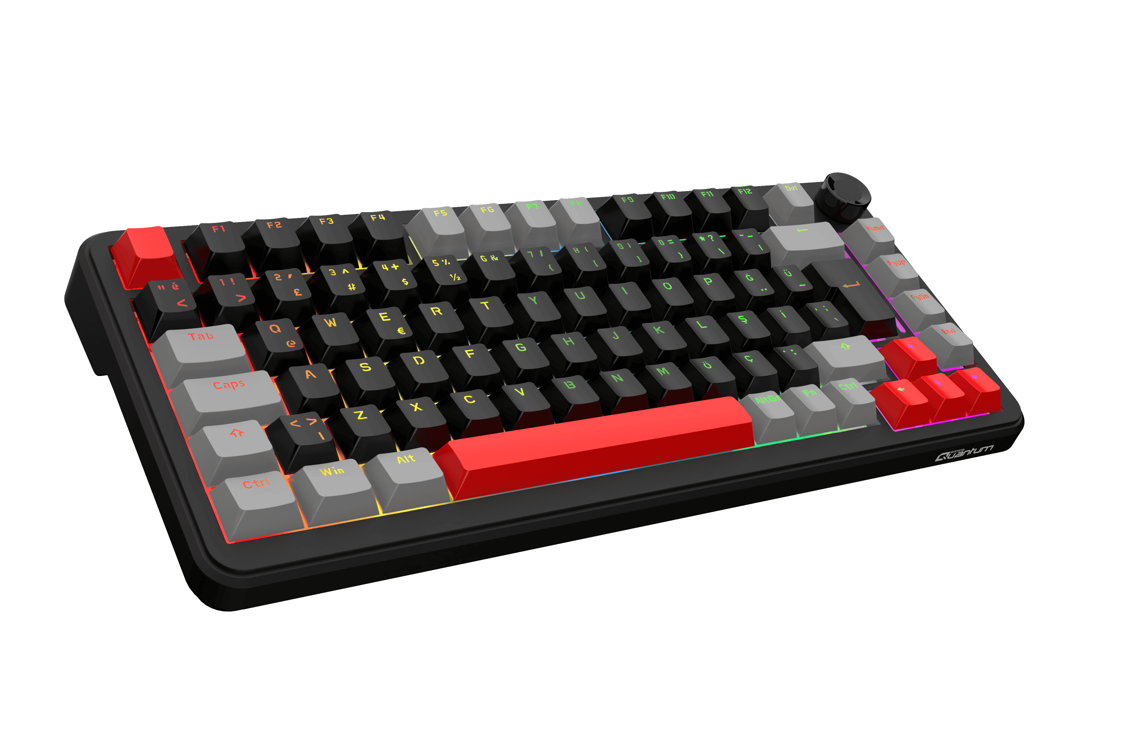 QUANTUM MECHACORE Kablolu USB Q Trk RGB Gaming Klavye