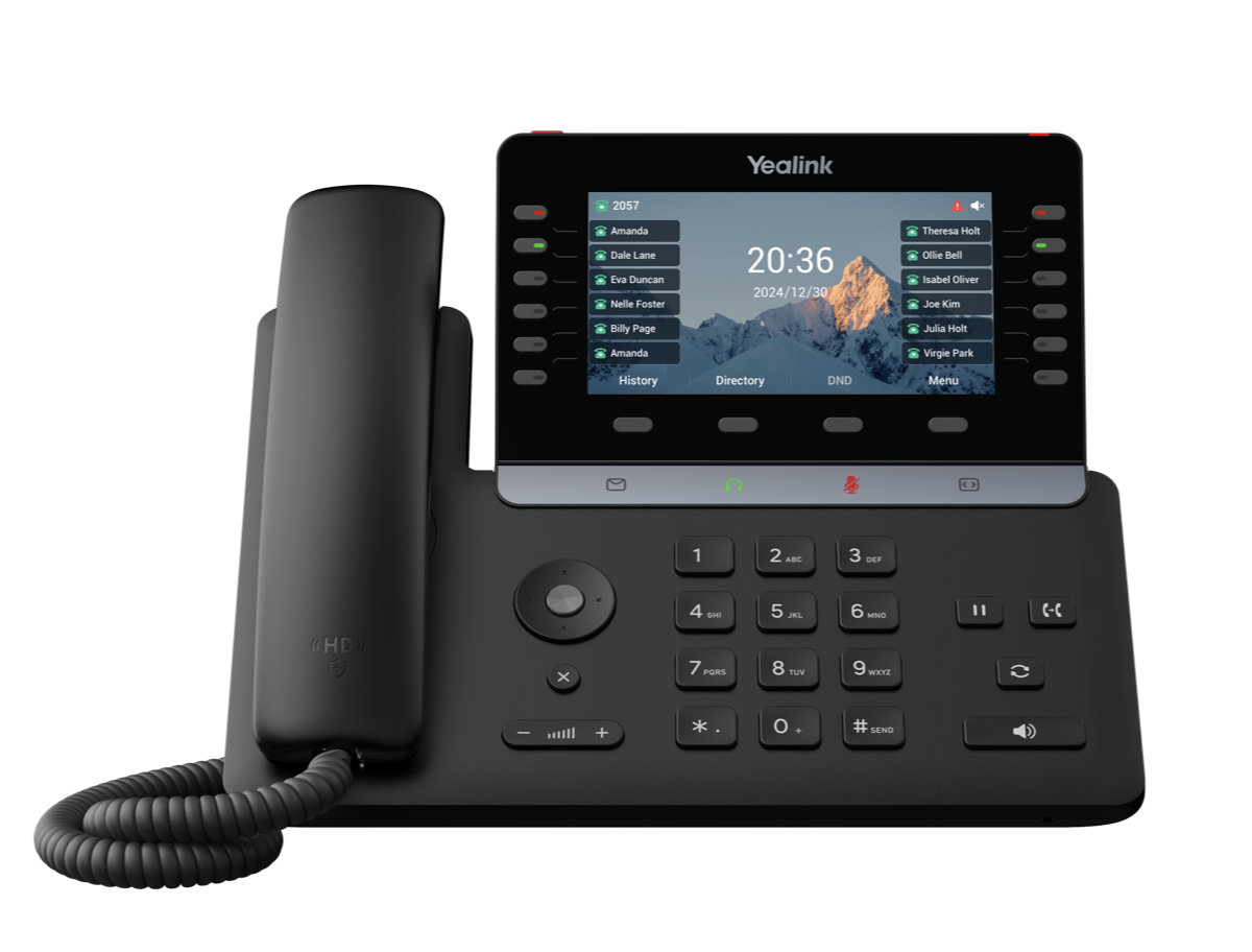 YEALINK SIP-T85W LCD Ekranlı Masaüstü IP Telefon